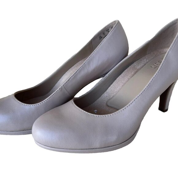 Naturalizer Michelle Pump beige 8.5M women's heels - Picture 1 of 5